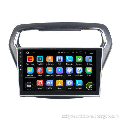 deckless car DVD for Ford ESCORT 2014-2015